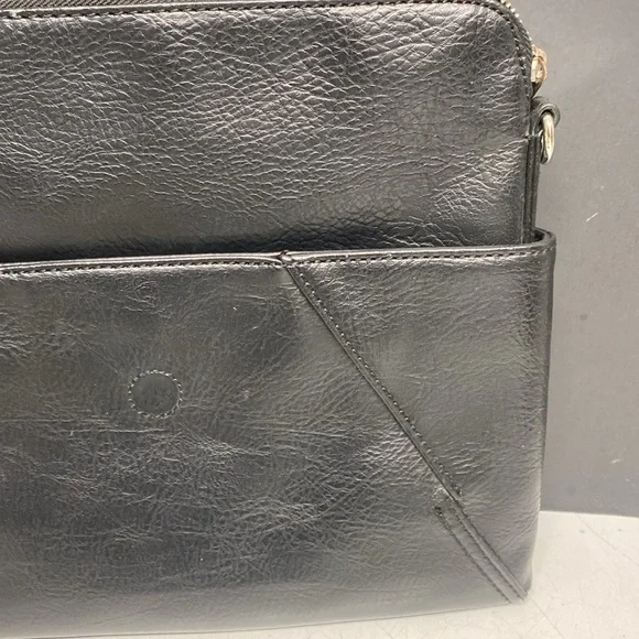 Matt & Nat Black Minka Vegan Hobo Bag Dwell Crossbody Bag - Picture 11 of 17